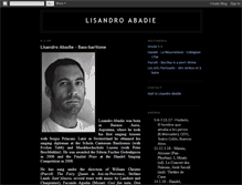 Tablet Screenshot of lisandroabadie.com